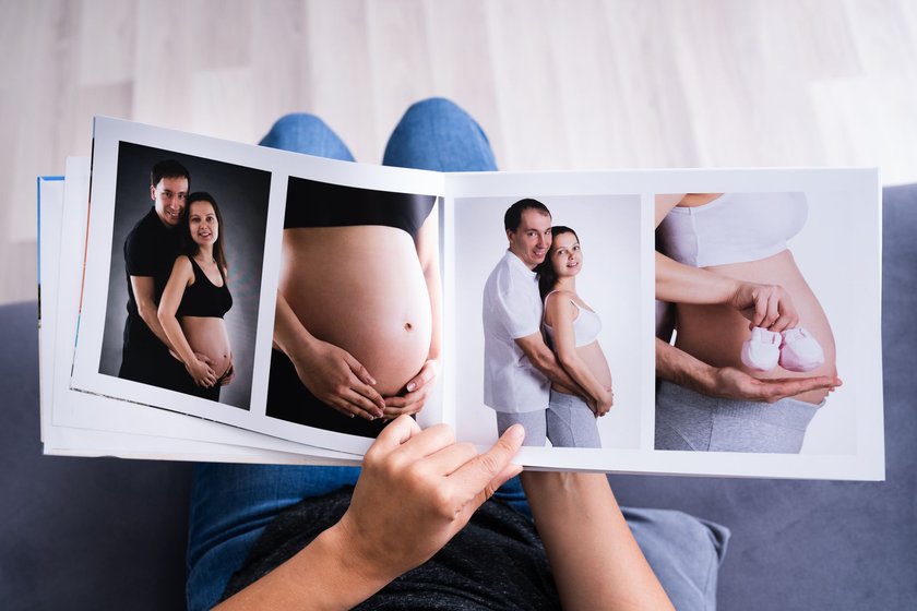 Muttertagsgeschenk für werdende Mütter: Fotoshooting