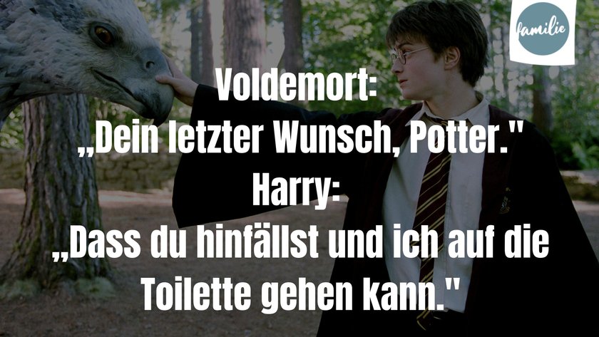 Harry Potter Witz letzter Wunsch