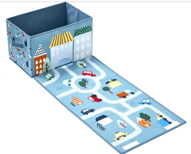 IDEENWELT Kinder-Spielzeug-Box Straße