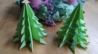 Easy Bastelanleitung: So faltet ihr einen 3D-Origami-Weihnachtsbaum