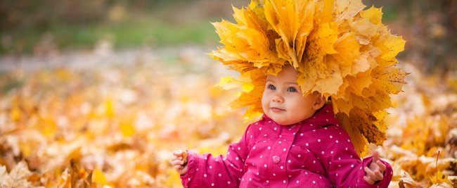 20 wunderschöne Vornamen für euer Herbstbaby