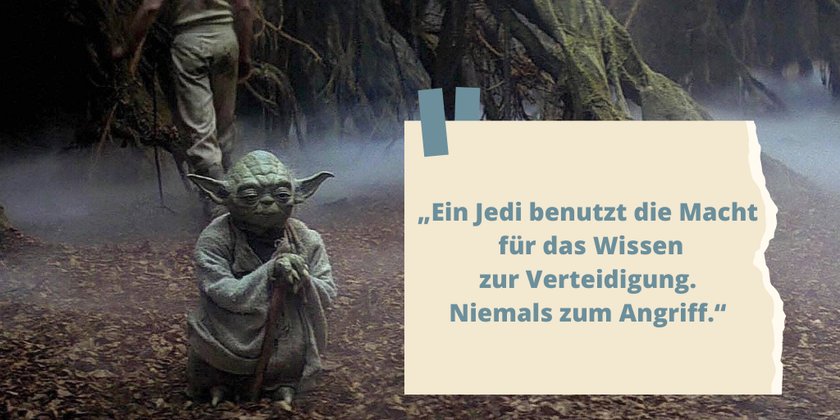 Meister Yoda über die Jedis