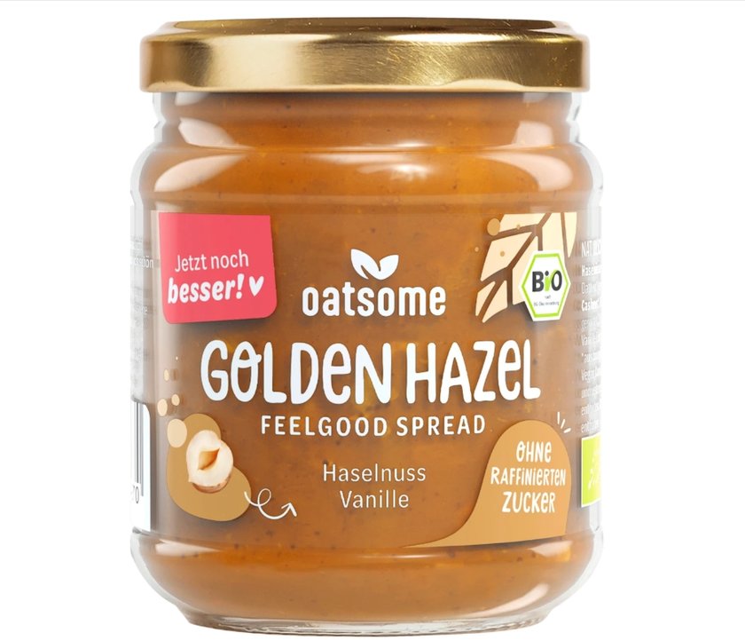Die Haselnusscreme von dm ist sehr lecker.