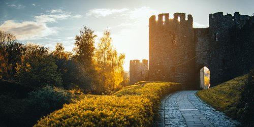 Festung aus dem Mittelalter: Diese Burg wurde durch eine Sage berühmt