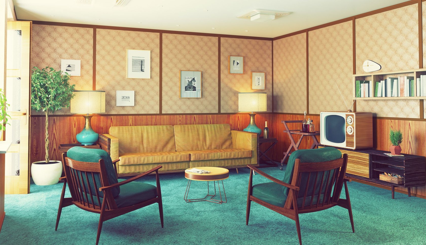 Wer den Retro-Look mag, wird diese Vintage-Deko lieben