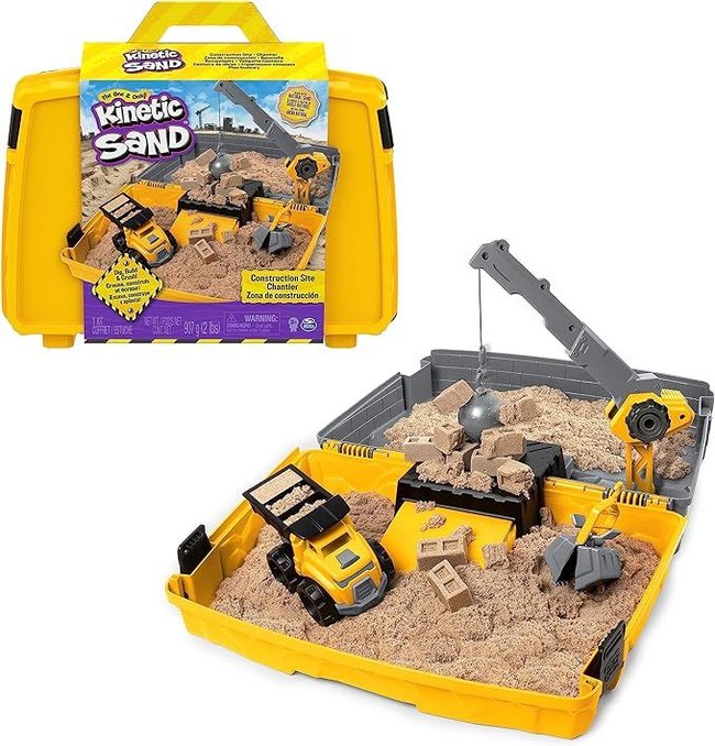 Kinetic Sand Baustellenfahrzeug