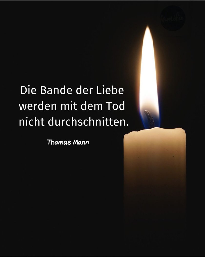 Spruch zum Todestag Liebe