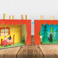 DIY-Puppentheater basteln: So easy geht's mit Karton und Schere