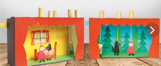 Puppentheater basteln: Heute bauen wir ein eigenes Kasperltheater