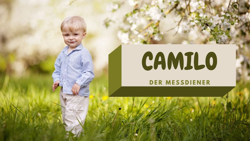 #1 Jungennamen mit C: Camilo