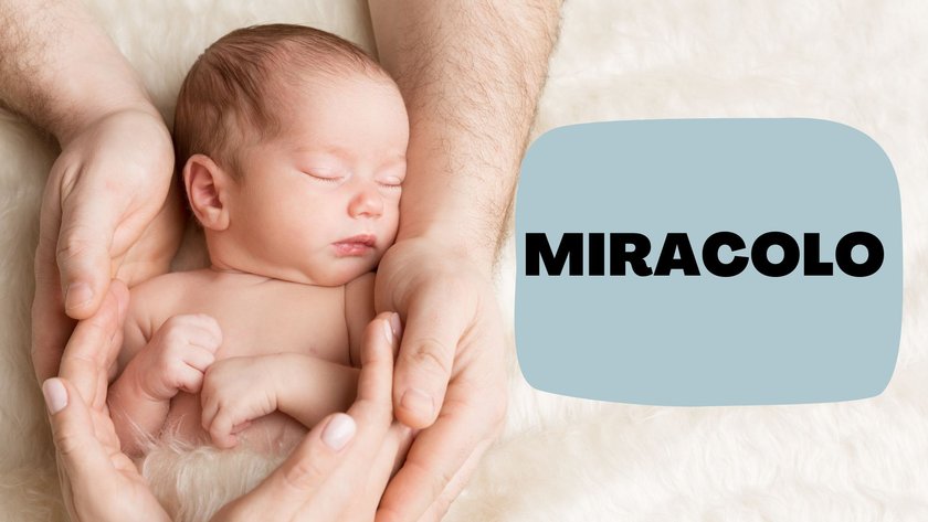 Namen mit der Bedeutung Wunder: Miracolo