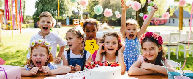 Kinderparty: 25 bunte Rezepte für euren Kindergeburtstag