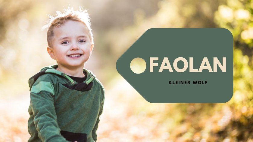 #12 Jungennamen mit F: Faolan