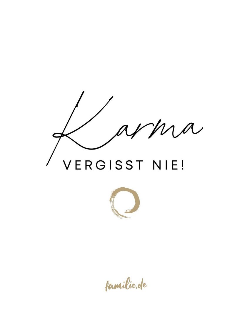 Karma-Sprüche