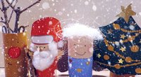Weihnachtsdeko aus Klorollen basteln als Baumschmuck & Geschenke