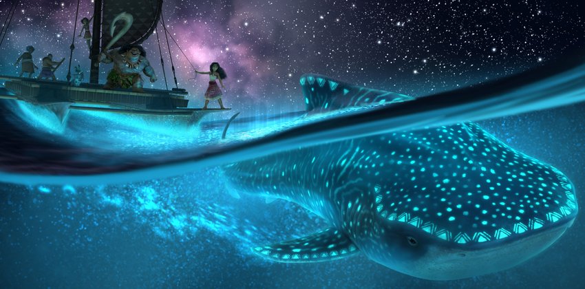 Vaiana 2: Vaiana kann nicht nur auf ihre Crew und Maui vertrauen, auch ihre Vorfahren, allen voran ihre coole Oma, sind zur Stelle, wenn Vaiana Hilfe braucht.