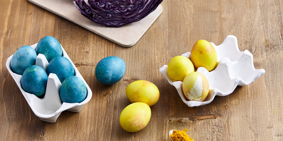 Eier färben im Thermomix ganz einfach und mit natürlichen Zutaten