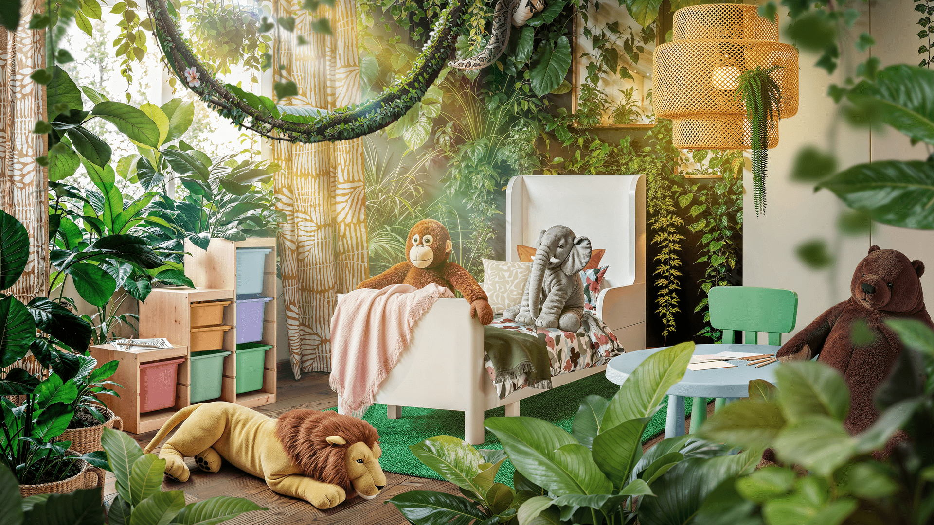 Abenteuer im Kinderzimmer So wird der IKEADschungel zum Highlight
