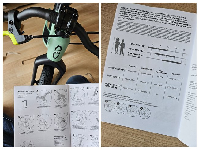 Puky Next Bundle - Montageanleitung