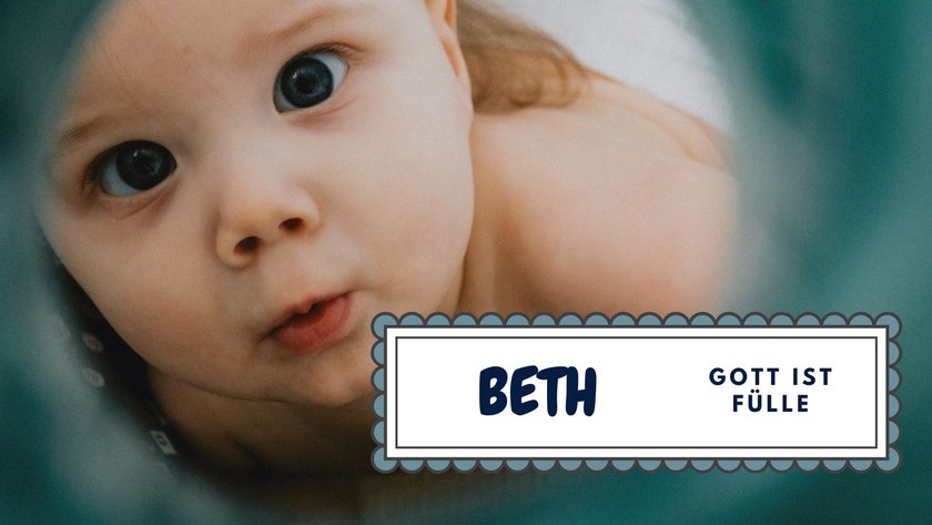#6 einsilbige Mädchennamen: Beth