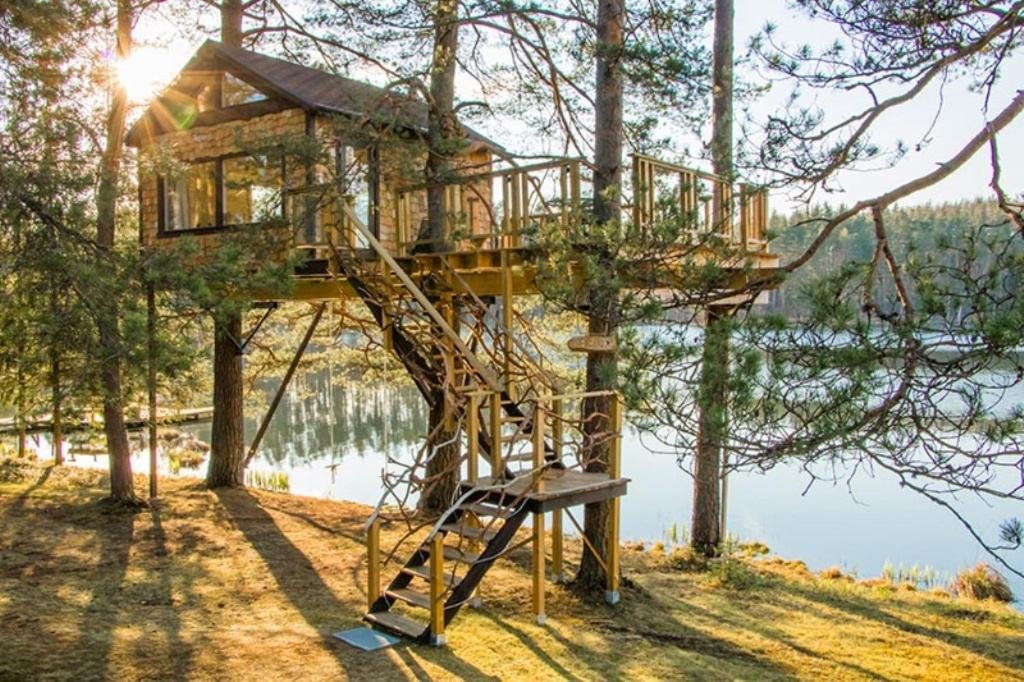 Treehaus Ciekurs Lettland Treehaus Ciekurs Lettland