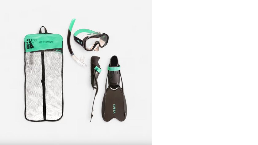 Schnorchelset Decathlon