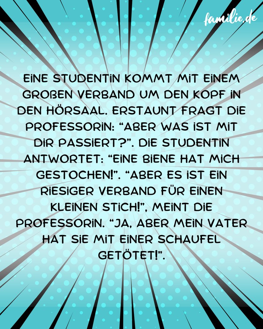 Studenten-Witze: Böse Biene