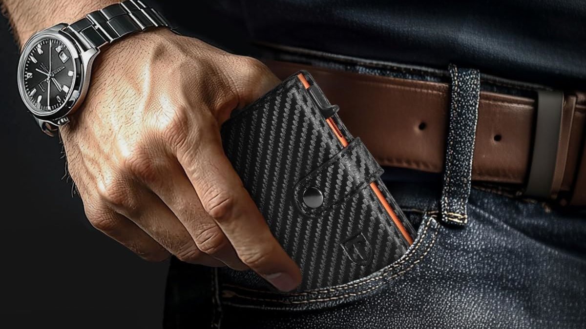 Amazon-Deal - TENBST Geldbörse mit Münzfach & RFID Schutz