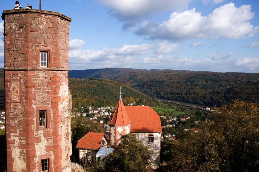 Auch im Odenwald gibt es Burgen zu erkunden.