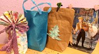 Wir basteln mit euch Tüten aus Geschenkpapier: in 7 easy Schritten