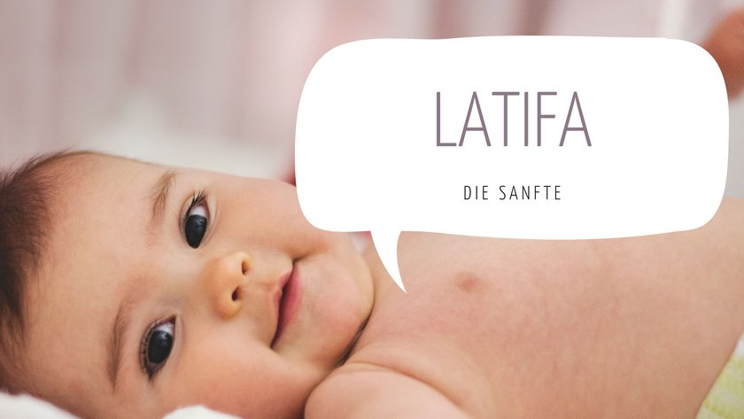#3 Mädchennamen mit L: Latifa