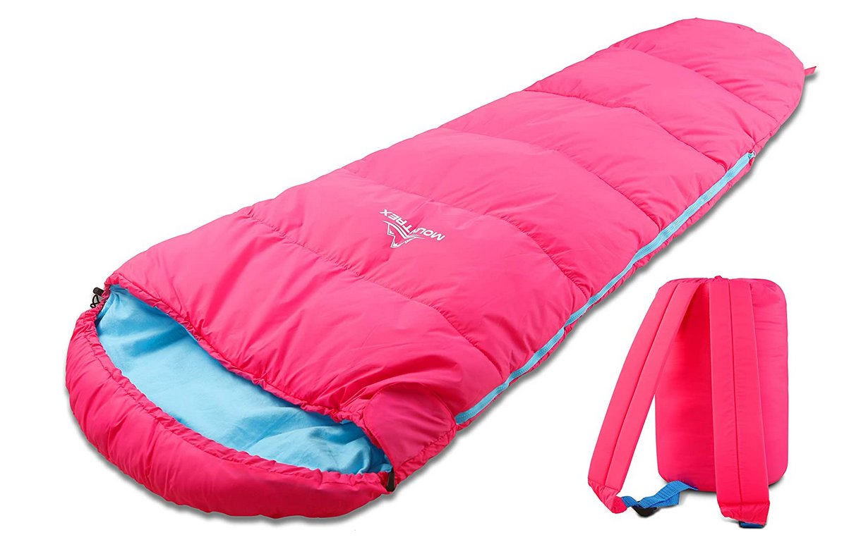 Jungen Toll für Kinder REVALCAMP Schlafsack für Drinnen & Draußen Jugendliche & Erwachsene Mädchen Ultraleichte und Kompakte Schlafsäcke sind ideal zum Wandern Rucksackwandern & Camping 
