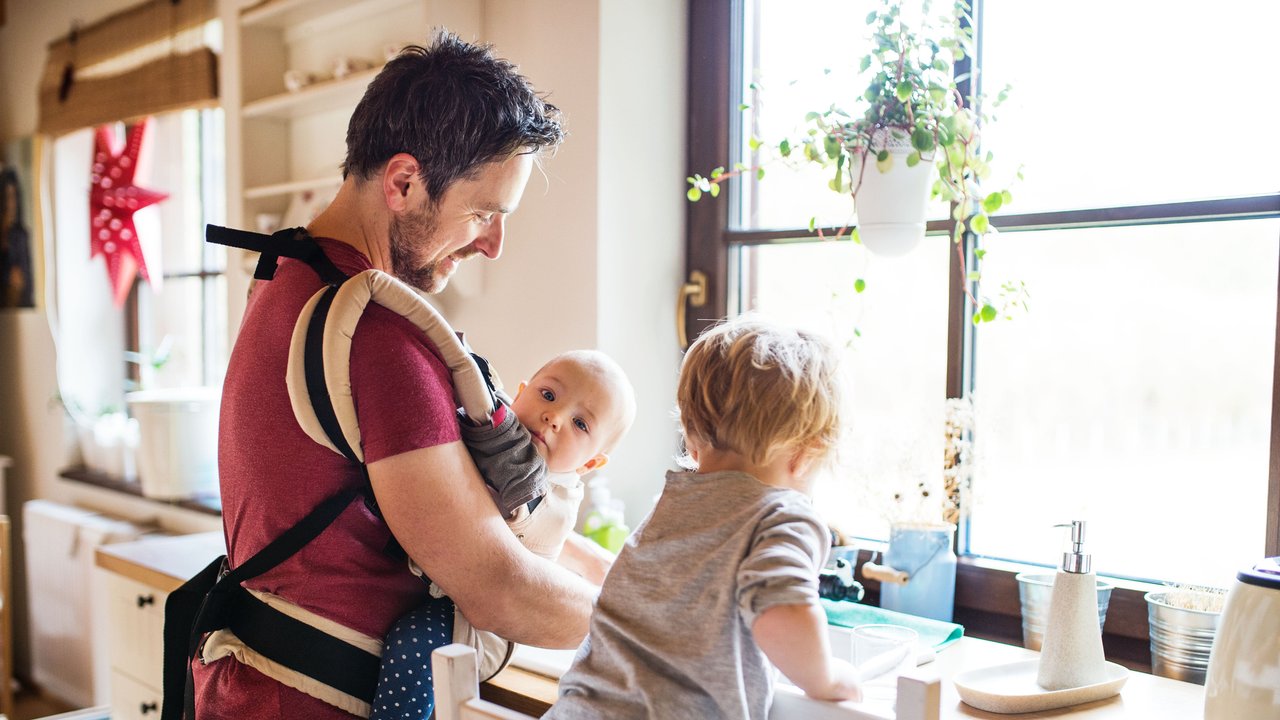 Vaterschaftsurlaub ein Thema für Familien