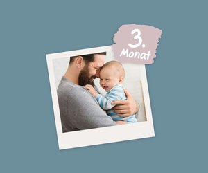 Dein Baby im 3. Monat: Lachen, Greifen, Baby-Talk und was Eltern jetzt noch interessiert