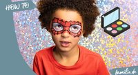 Spiderman schminken: Einfache  Schminkanleitung für Superhelden