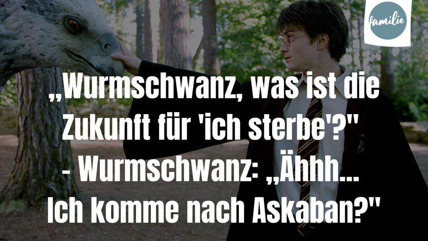 Harry Potter Witz Wurmschwanz