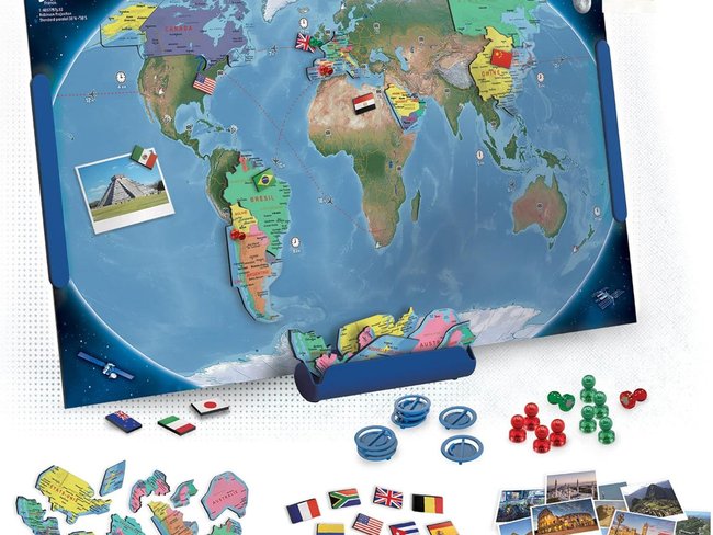 Weltkarte für Kinder – Buki Magnetische Weltkarte