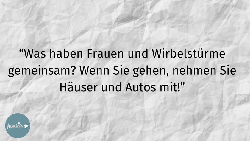 Schlimme Altherrenwitze - Wirbelstürme