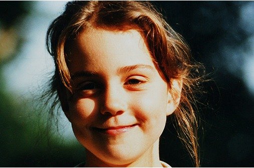 Kate Middleton im Alter von fünf Jahren