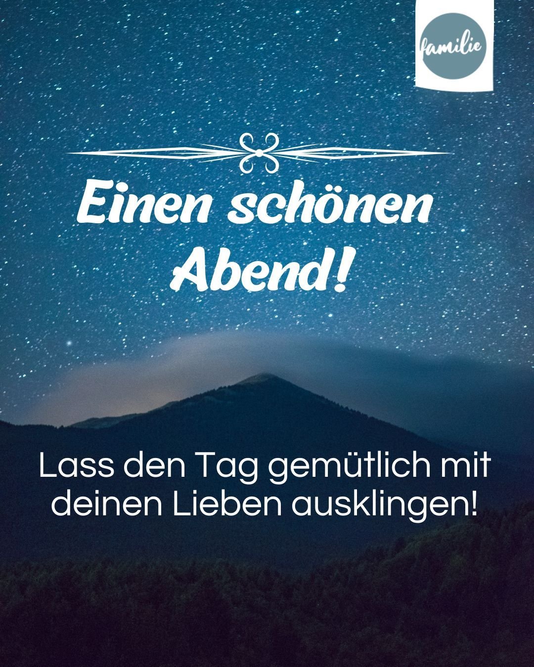 Guten-Abend-Sprüche: 17 schöne Vorlagen zum Teilen und Verschicken