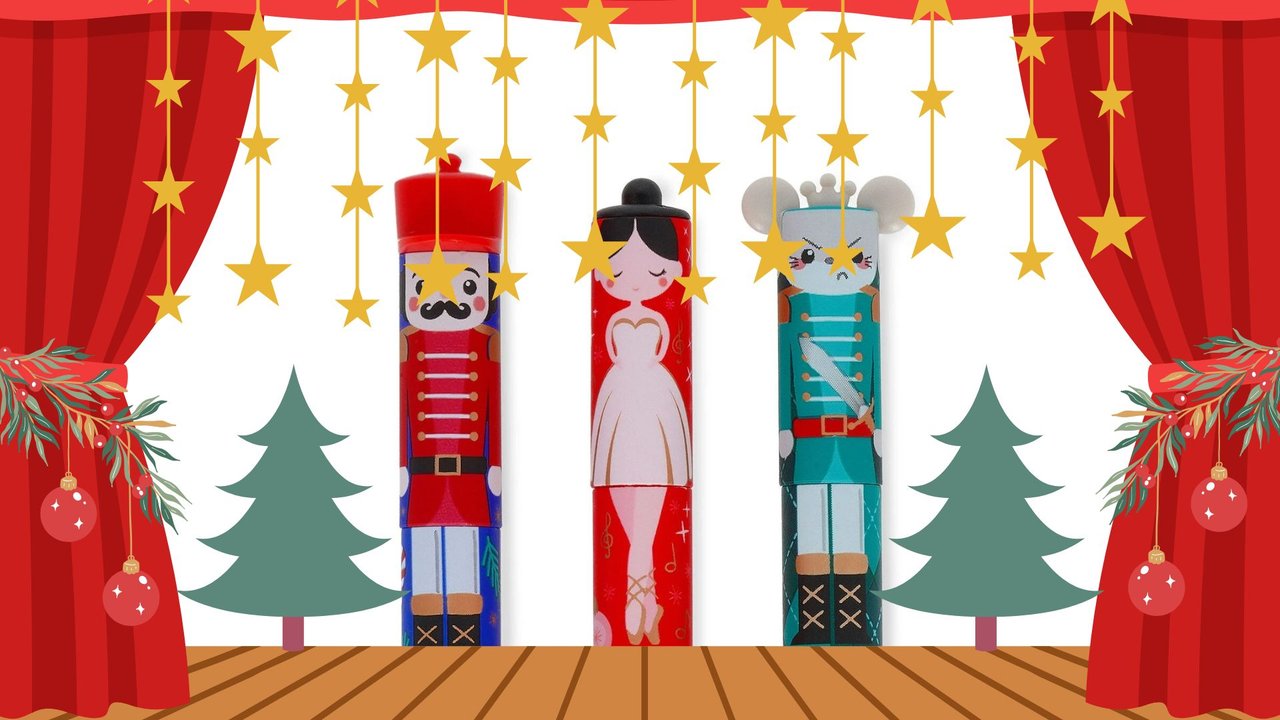 Weihnachts-Legami-Stifte 2025: Nussknacker, Prinzessin