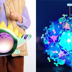 Von Dino bis Lotusblüte: Diese 7 DIY-Laternen bringen Kinderaugen zum Leuchten
