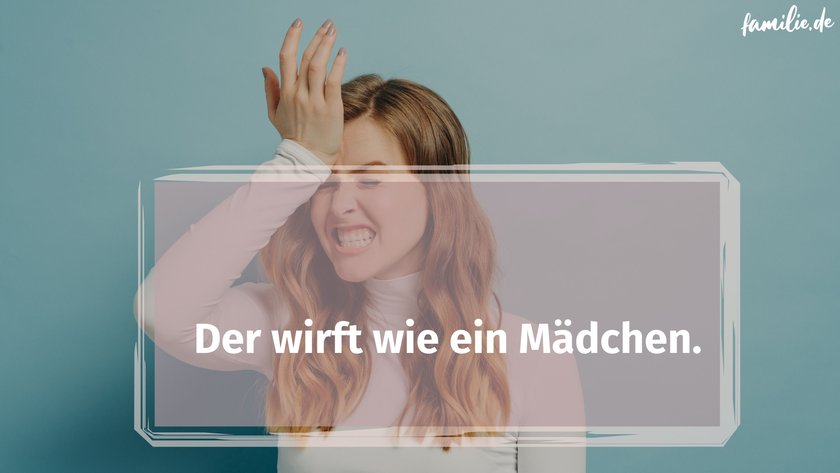 Sexistische Sprüche