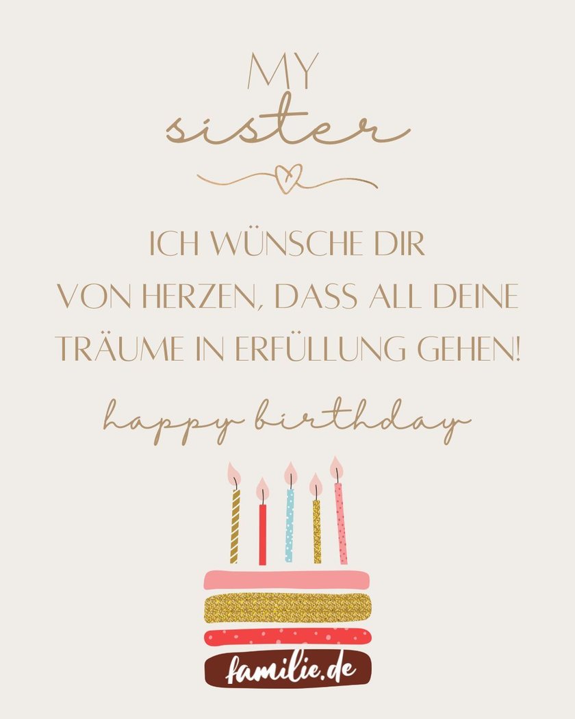 15 S e Geburtstagsw nsche F r Die Schwester 15 S e Geburtstagsw nsche F r Die Schwester
