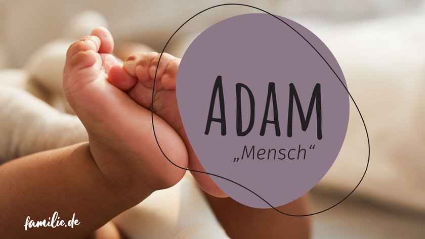 Jungennamen Farbe Rot - Adam