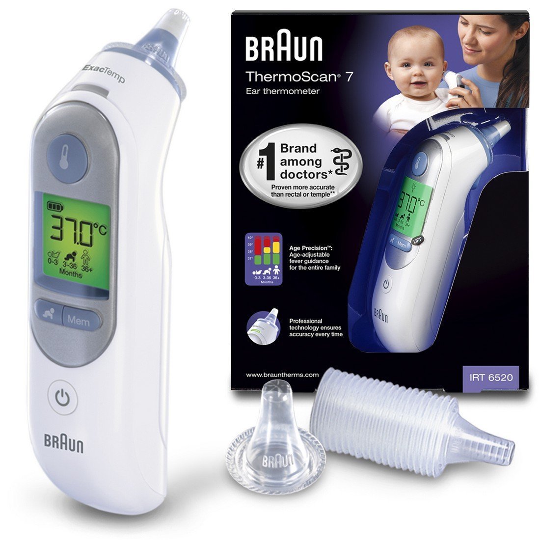 Ohrthermometer Test Braun Thermoscan 7