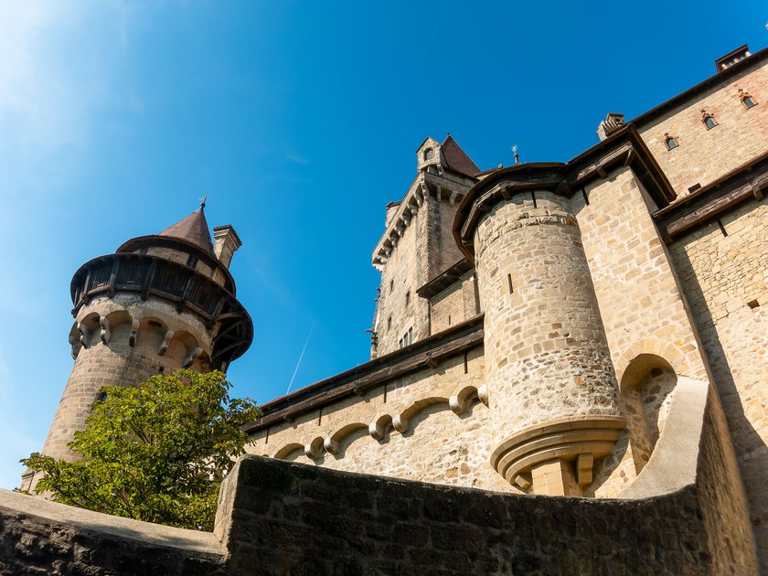 Ansicht der Burg Kreuzenstein