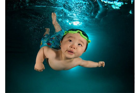 Babys unter Wasser: Michael G.