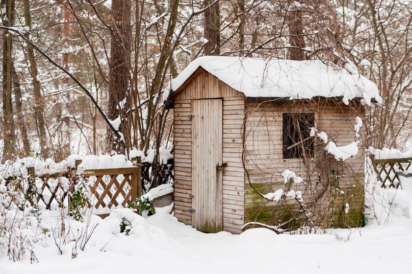 winter,geräteschuppen,gartenschuppen *** winter,shed,garden shed gyg-g0q