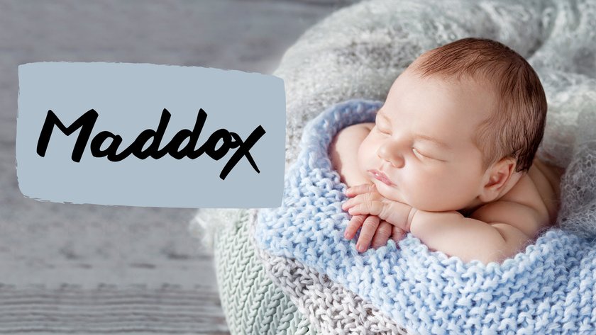#13 Name mit Bedeutung "Glück": Maddox
